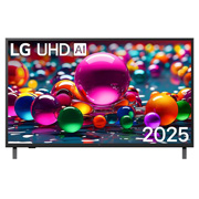 LG 43 Inch LG UHD AI UA84 4k Smart TV 2025, Front view of 43 Inch LG UHD AI UA84 4k Smart TV 2025 43UA8450PSA, 43UA8450PSA, thumbnail 1