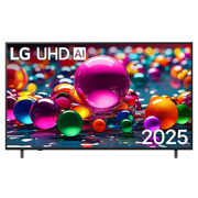 LG 65 Inch LG UHD AI UA84 4k Smart TV 2025, Front view of 50 Inch LG UHD AI UA84 4k Smart TV 2025 65UA8450PSA, 65UA8450PSA, thumbnail 1