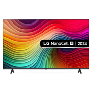 LG 55 inch LG NanoCell AI NANO81 4K Smart TV 2024, Front view of 55 inch LG NanoCell AI NANO81 4K Smart TV&nbsp;2024 55NANO81T6A, 55NANO81TSA, thumbnail 1