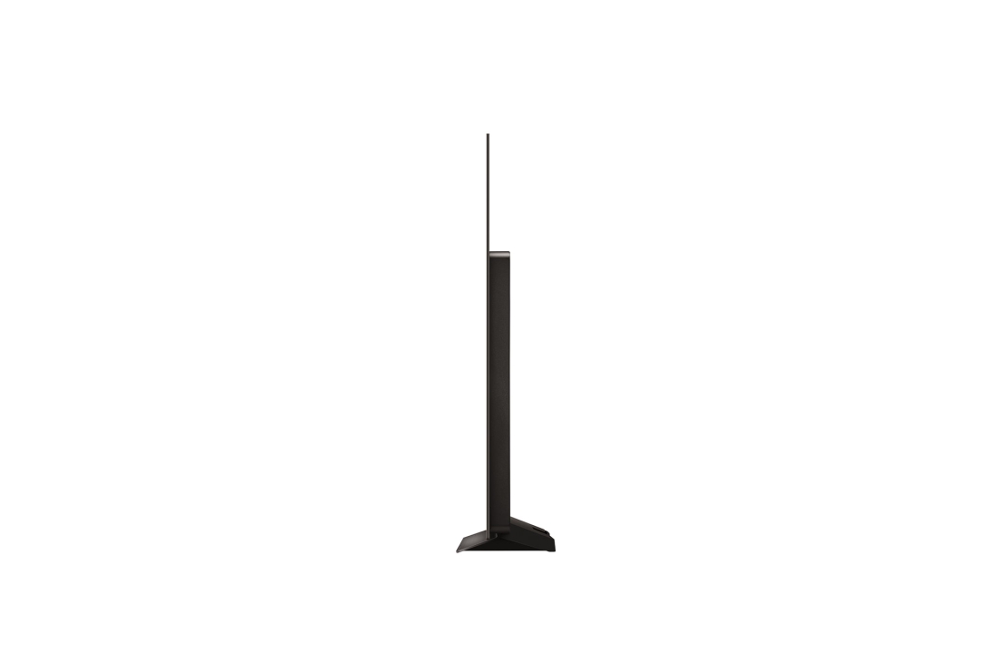 LG OLED evo AI C4 55 inch TV 4K Smart TV 2024 | Wall mounted | TV stand | TV wall design | Ultra HD 4K resolution | AI ThinQ, Side view of LG OLED evo TV, OLED C4 attached to the wall with the Synergy Bracket, OLED55C4PSA, thumbnail 4