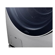 LG 15/8kg Front Load Washer Dryer with AI Direct Drive™ and TurboWash™ Technology, tempered Glass Detail view, F2515RTGV, thumbnail 6