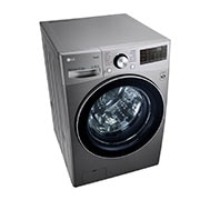 LG 15/8kg Front Load Washer Dryer with AI Direct Drive™ and TurboWash™ Technology, Top Left Perspective view, F2515RTGV, thumbnail 10