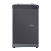 LG 8.0kg, Middle Black, Jet Spray+, Punch+3, TurboDrum, LG T2108VSAB 8 kg Left Side View, T2108VSAB, thumbnail 10