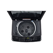 LG 8.0kg, Middle Black, Jet Spray+, Punch+3, TurboDrum, LG T2108VSAB 8 kg Top Perspective Detailed View, T2108VSAB, thumbnail 4