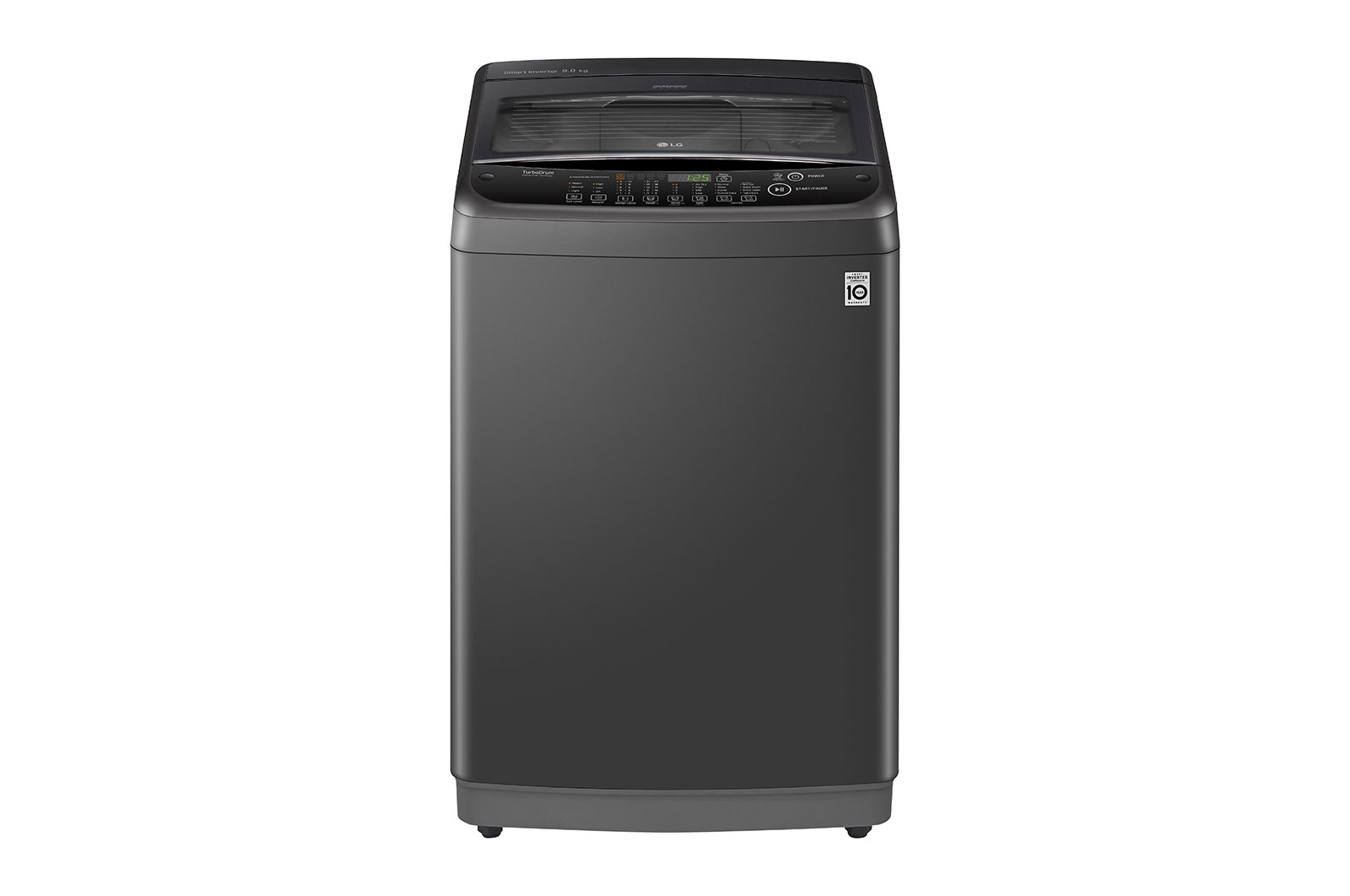 LG Top Load Washing Machines T2109VSAB 9KG, Black LG SG