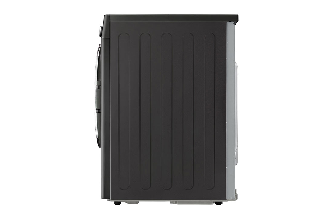 LG Dual Inverter Heat Pump Dryer, 9KG, Black, Right view, TD-H90VBD, thumbnail 9