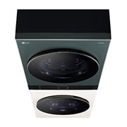 LG 14/10kg AI DD™ Front Load WashTower™, Top Down Product View (with two doors closed for dryer and washer), WT1410NHEG, thumbnail 8