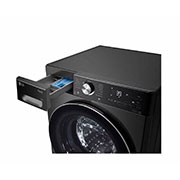 LG 11kg, AI Direct Drive Front Load Washing Machine, top right drawer open detail, FV1411S2B, thumbnail 6