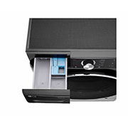 LG 11kg, AI Direct Drive Front Load Washing Machine, top drawer open detail, FV1411S2B, thumbnail 7