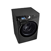 LG 11kg, AI Direct Drive Front Load Washing Machine, top left perspective drawer open, FV1411S2B, thumbnail 9