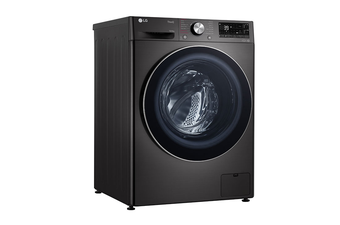 LG 10/6kg, AI Direct Drive Front Load Washing Machine, side view, FV1410H3BA, thumbnail 10