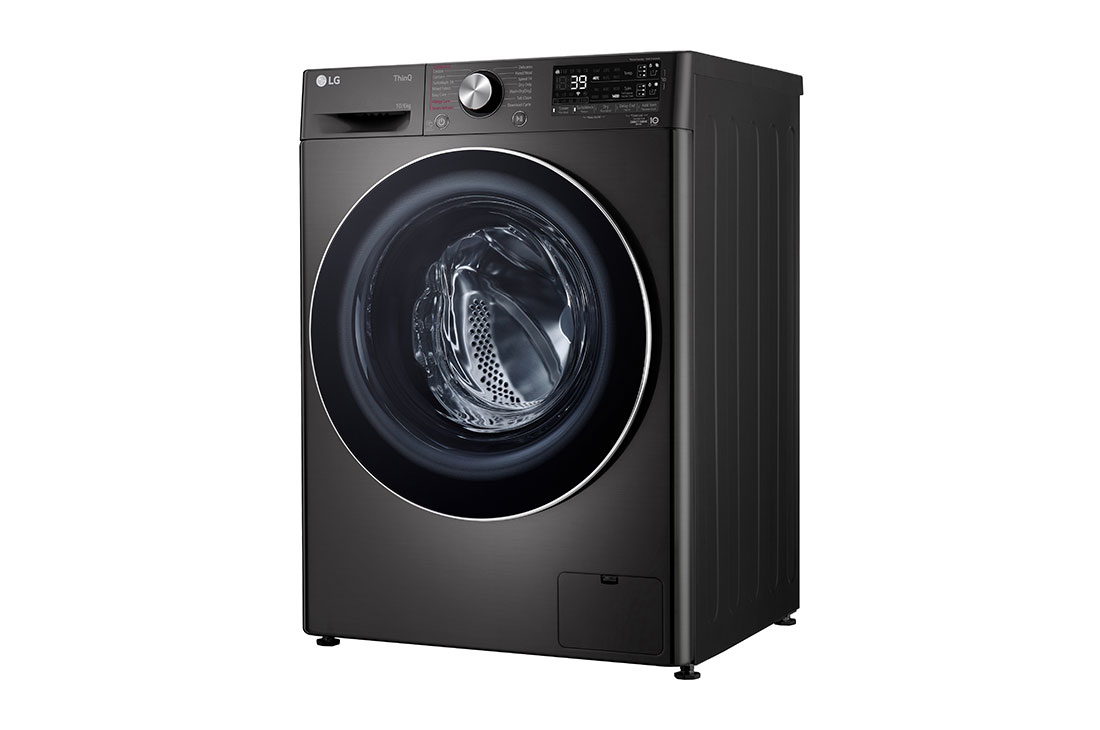 LG 10/6kg, AI Direct Drive Front Load Washing Machine, side view, FV1410H3BA, thumbnail 12