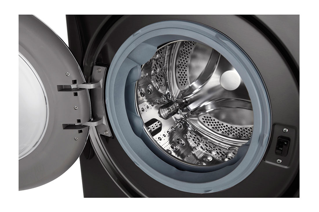 LG 10/6kg, AI Direct Drive Front Load Washing Machine,  dispaly view, FV1410H3BA, thumbnail 4