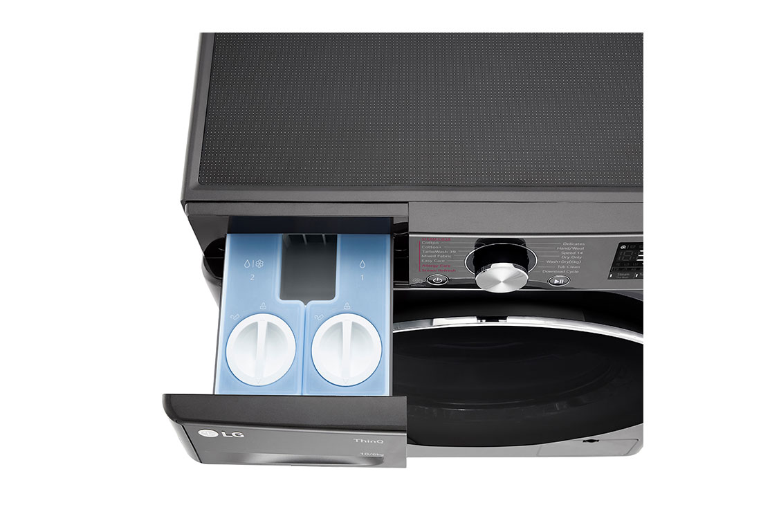 LG 10/6kg, AI Direct Drive Front Load Washing Machine, detergent, FV1410H3BA, thumbnail 7