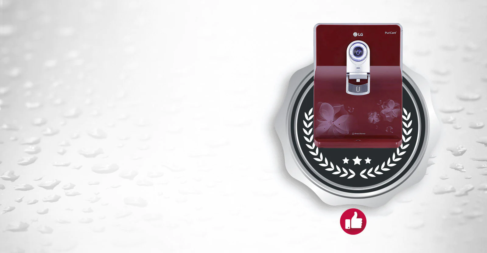 LG Stainless Storage Water Purifier Tank