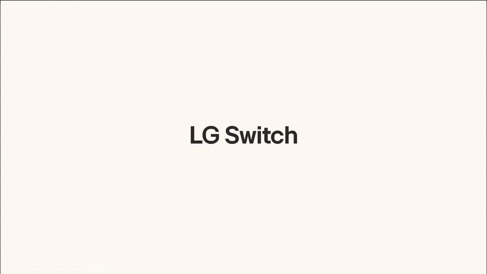 Courte vidéo de fonctionnalité montrant la fonction LG Switch de LG UltraGear, présentant un basculement simple de la source d’entrée et un contrôle utilisateur amélioré pour profiter de l’expérience de jeu optimisée de la gamme de moniteurs UltraGear 2025.