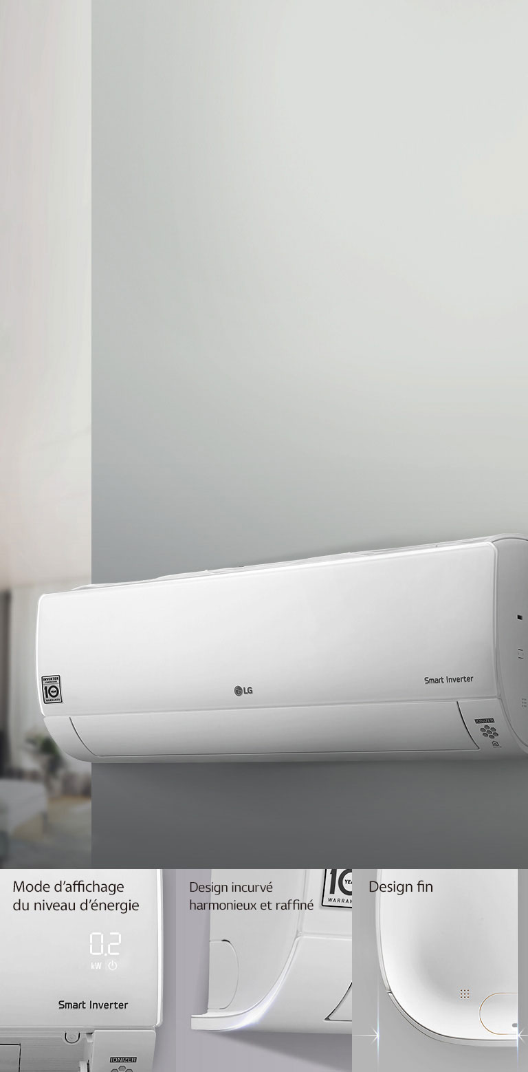 Design simple et élancé avec écran invisible2