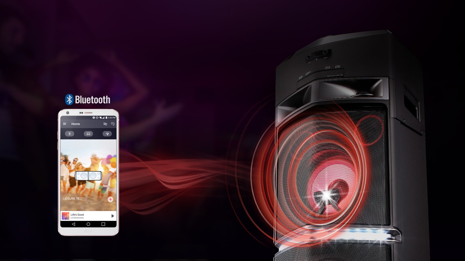 Contrôle via le bluetooth1