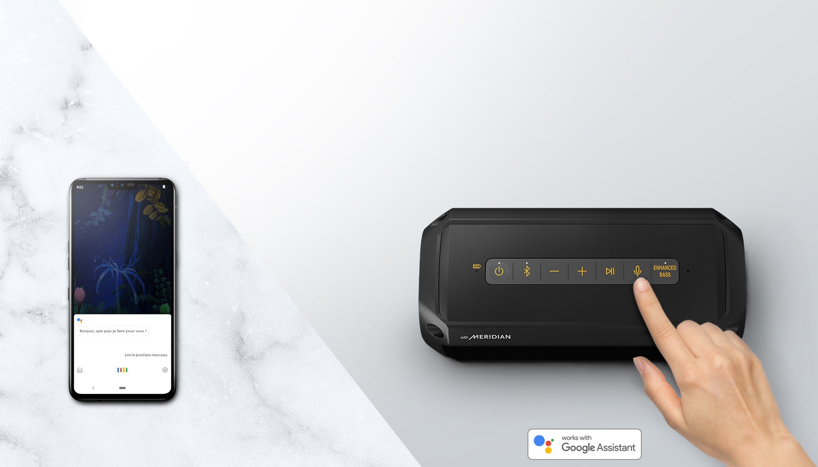 Commande vocale pour le contrôle à distance1