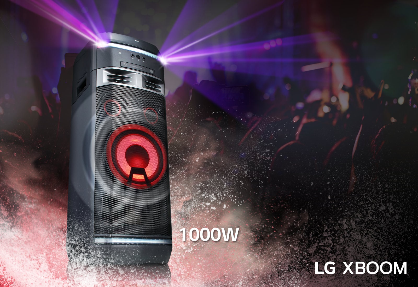 Un son d'exception grâce à 1000 W de puissance1
