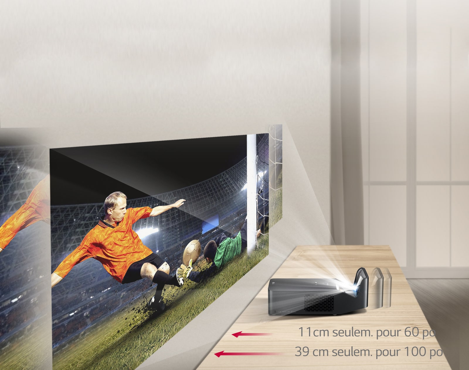 38&nbsp;cm suffisent pour une image 100&nbsp;po1