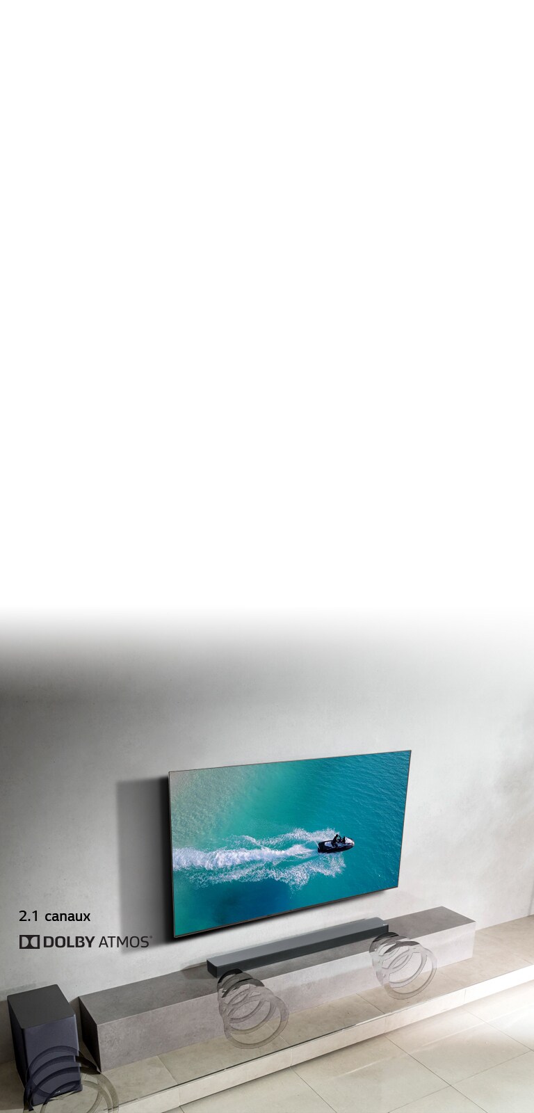 Le son du cinéma chez vous grâce à Dolby Atmos®2