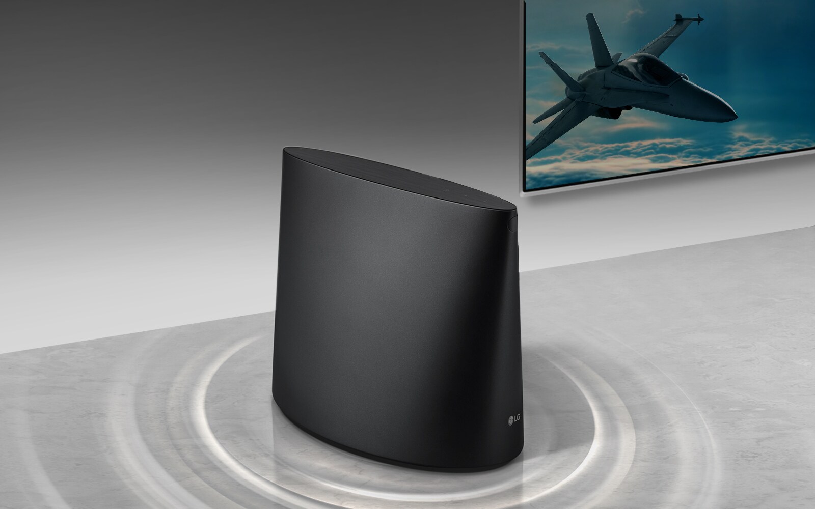 Un caisson de basse pour votre téléviseur<br>1