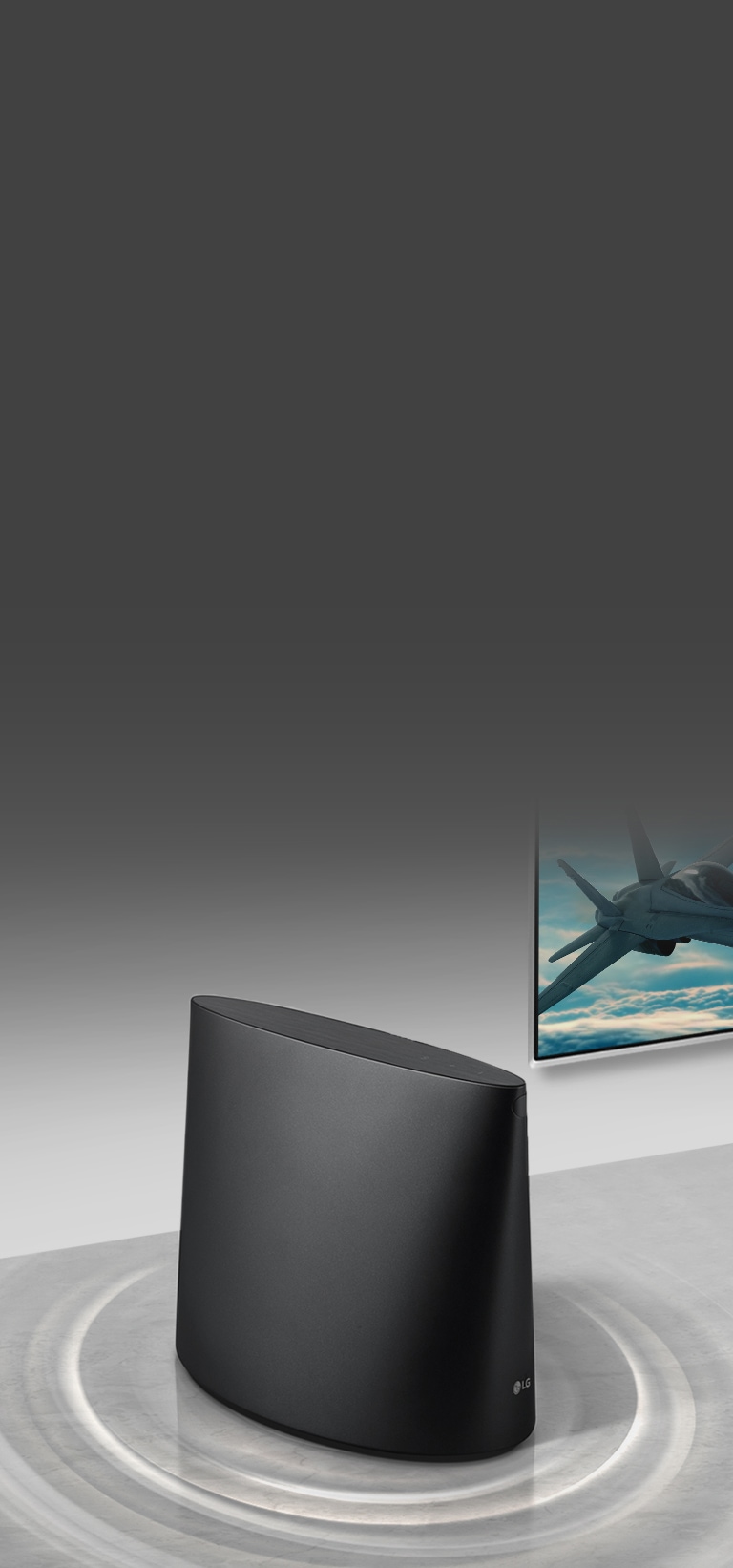 Un caisson de basse pour votre téléviseur<br>2