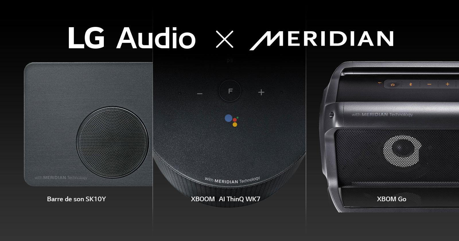 LG s’associe avec MERIDIAN1