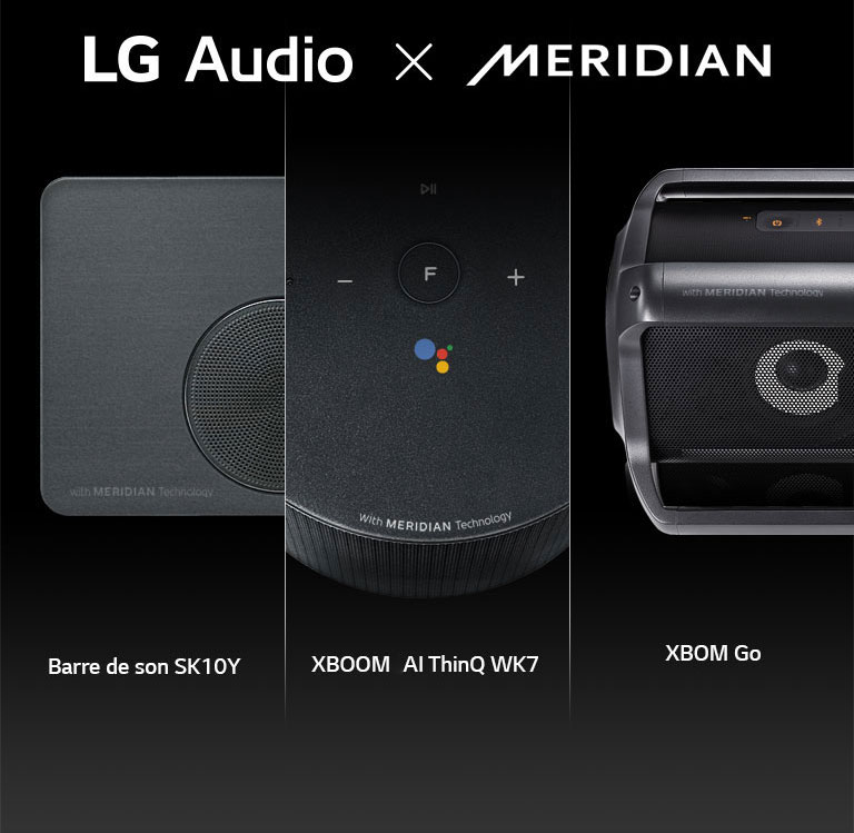 LG s’associe avec MERIDIAN2