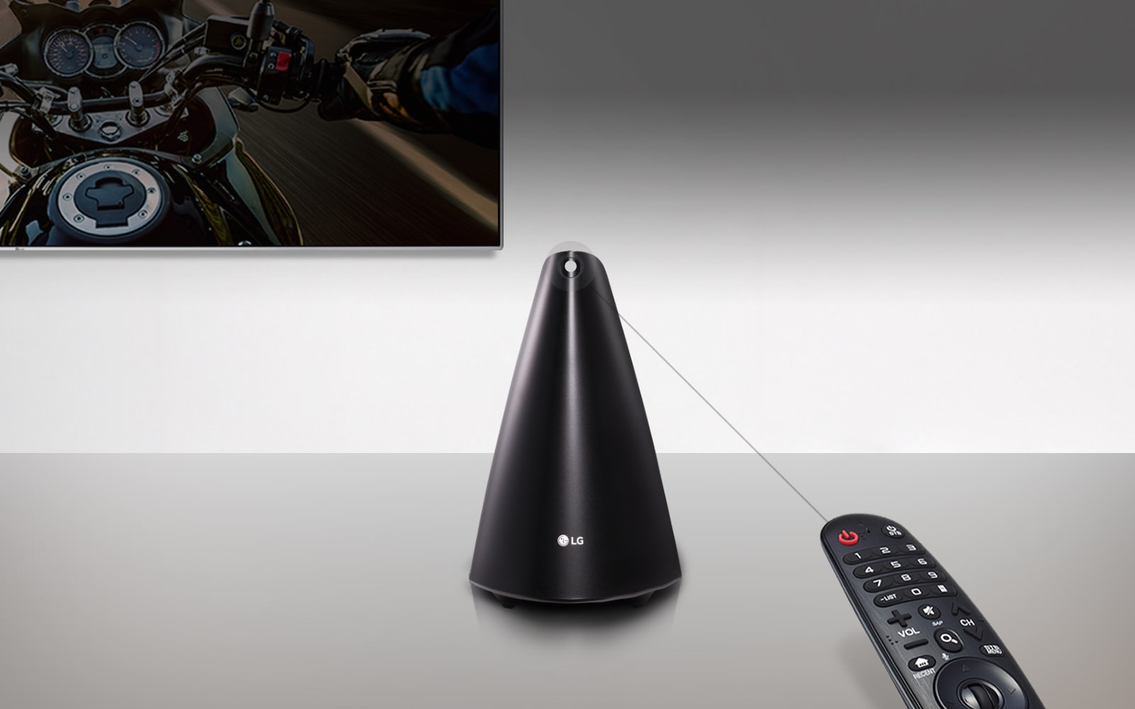 Contrôle avec la télécommande de votre téléviseur<br>1