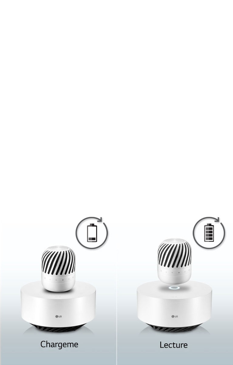 Une enceinte qui se recharge automatiquement2