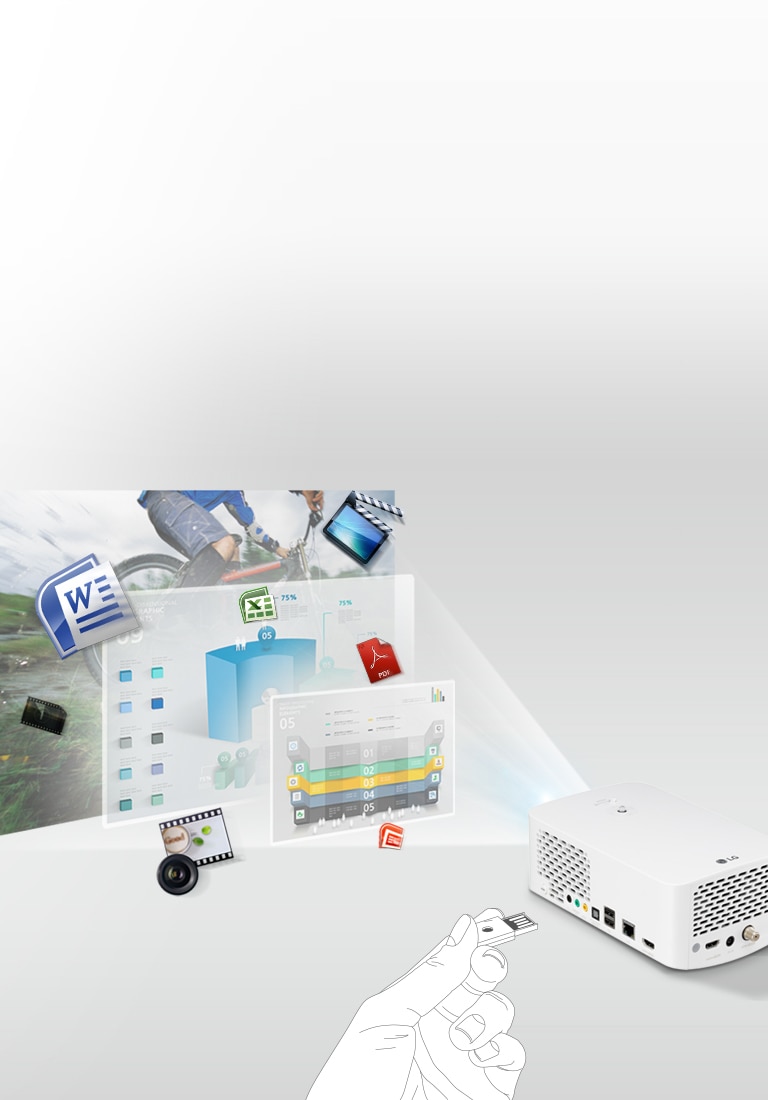 Un projecteur sans PC2