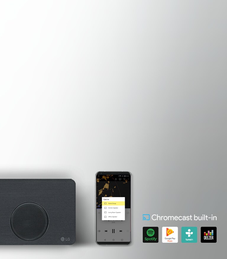 Chromecast intégré<br>2