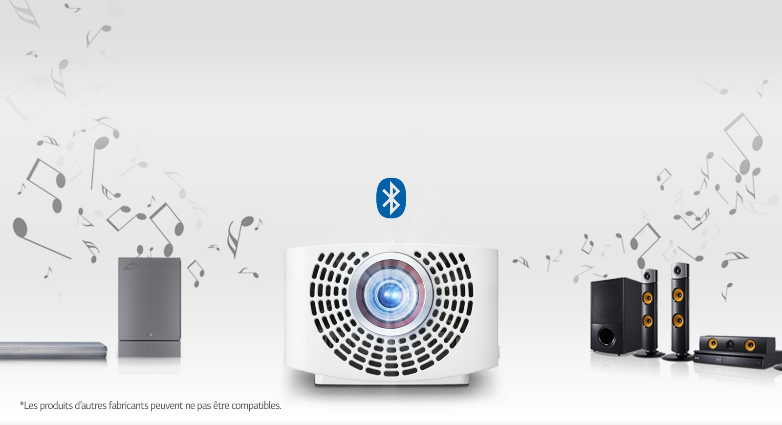 Sortie Bluetooth à synchronisation contrôlable1