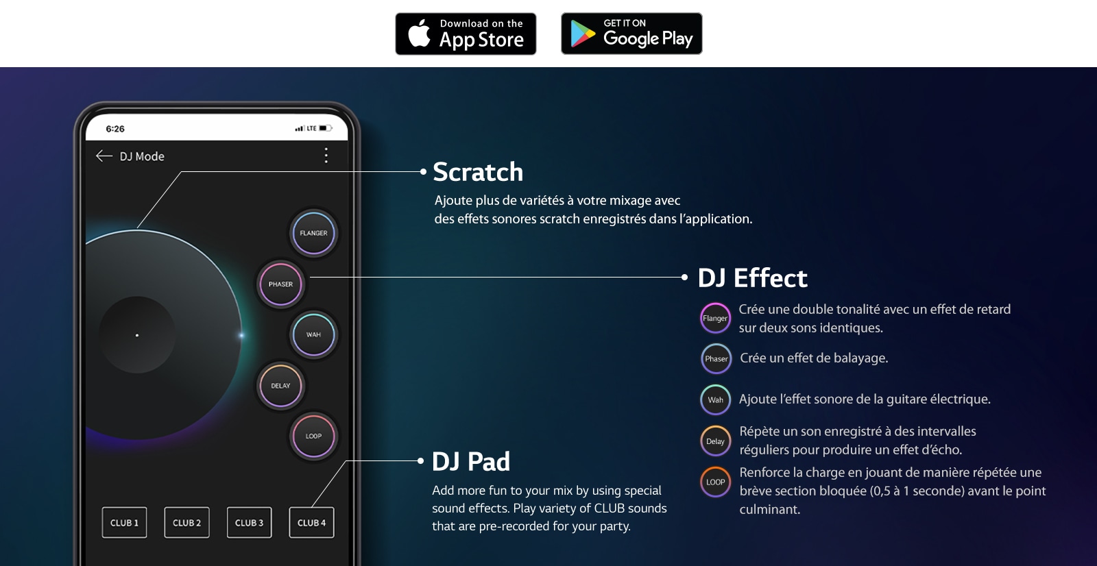 Téléchargez l’application XBOOM 