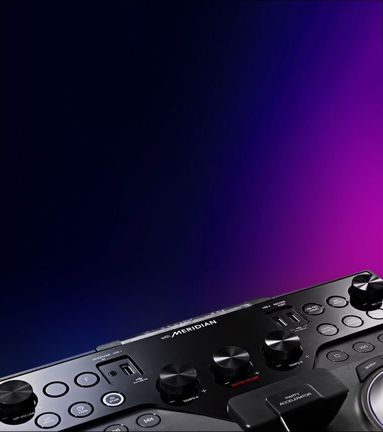 Un son exceptionnel grâce à MERIDIAN2
