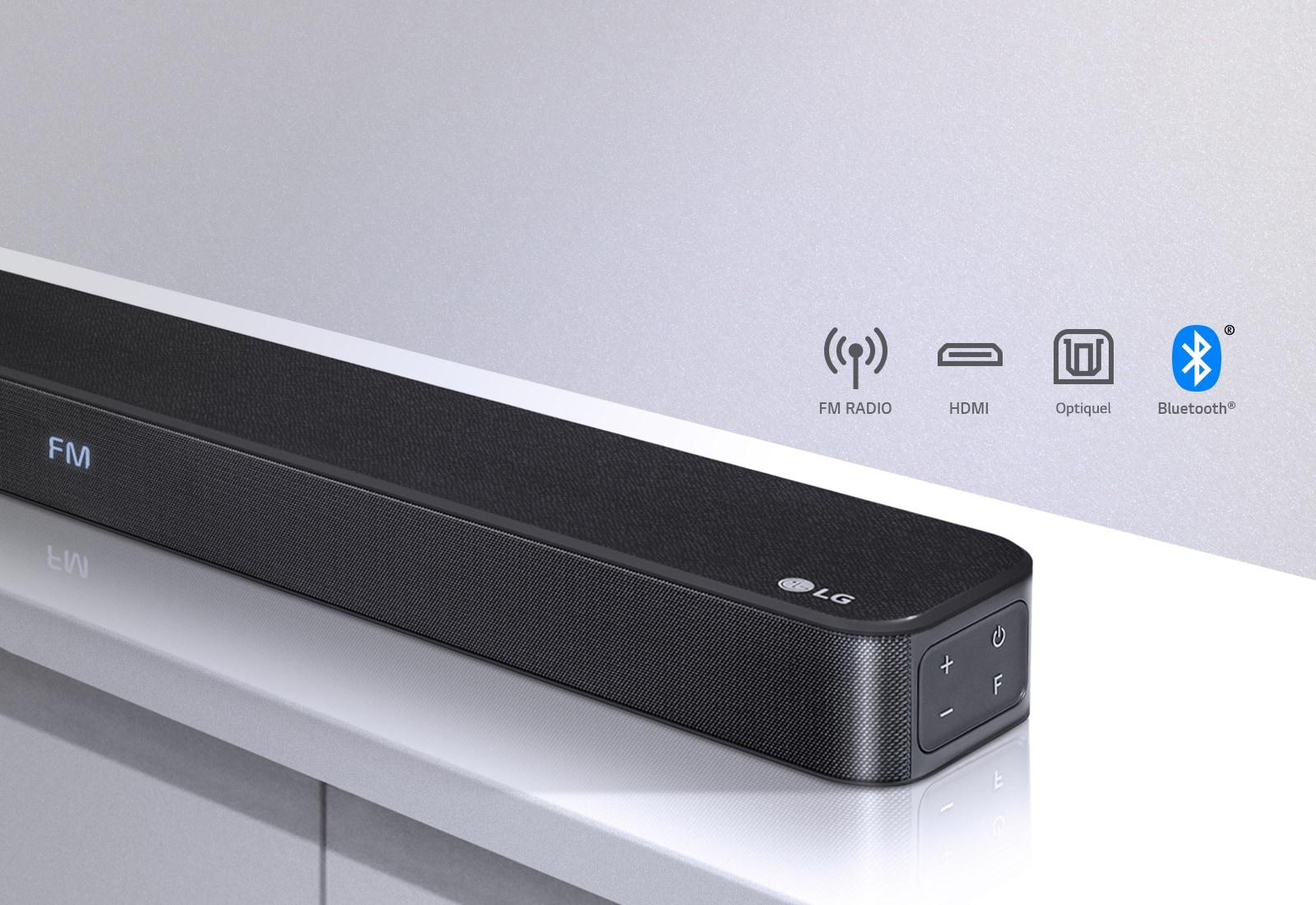 LG Barre de son SL6YF 3.1.2ch 420W Wireless Subwoofer DTS Virtual