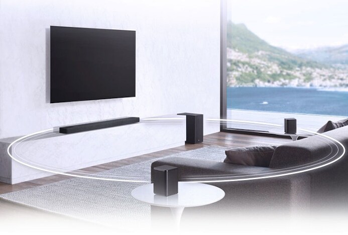 Connexion au surround et Mise à niveau2