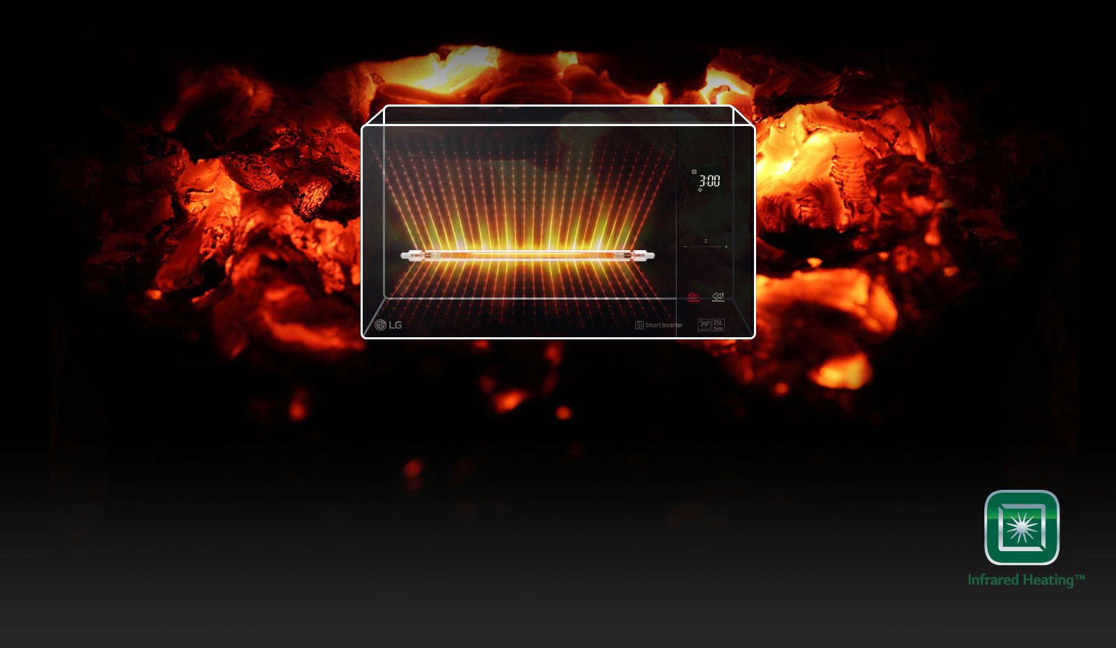 Cuisson saine avec Charcoal Lighting Heater™ 1