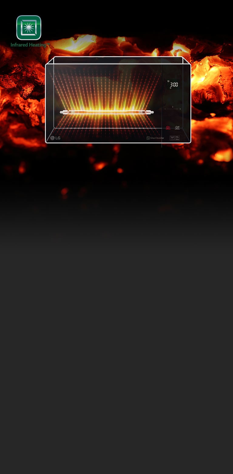 Cuisson saine avec Charcoal Lighting Heater™ 2