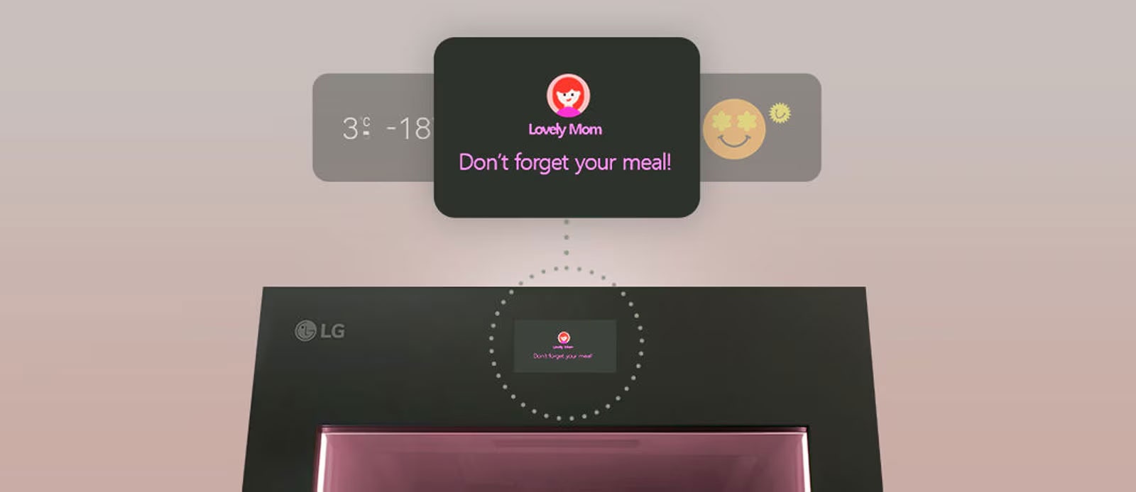 Dites merci avec votre réfrigérateur