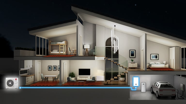 Section d'accueil montrant comment installer le produit