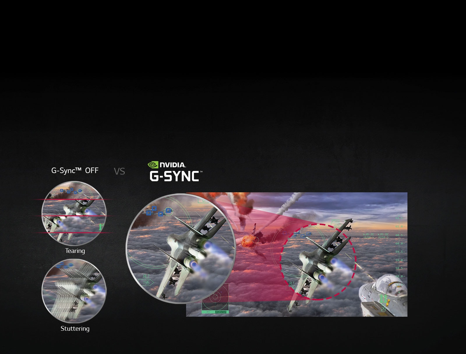 Des jeux d'une fluidité exceptionnelle grâce à la technologie G-Sync™