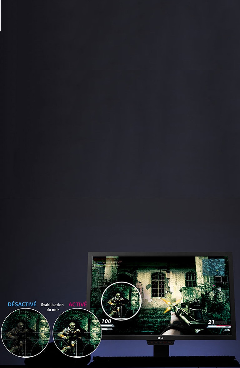 Plusieurs fonctionnalités Gaming: Black Stabilizer