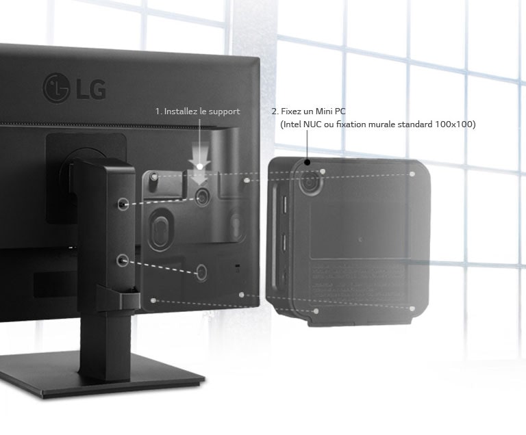 Raccord Mini PC disponible