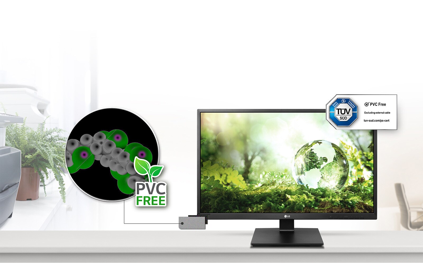 Sans PVC&nbsp;: Aucune substance toxique