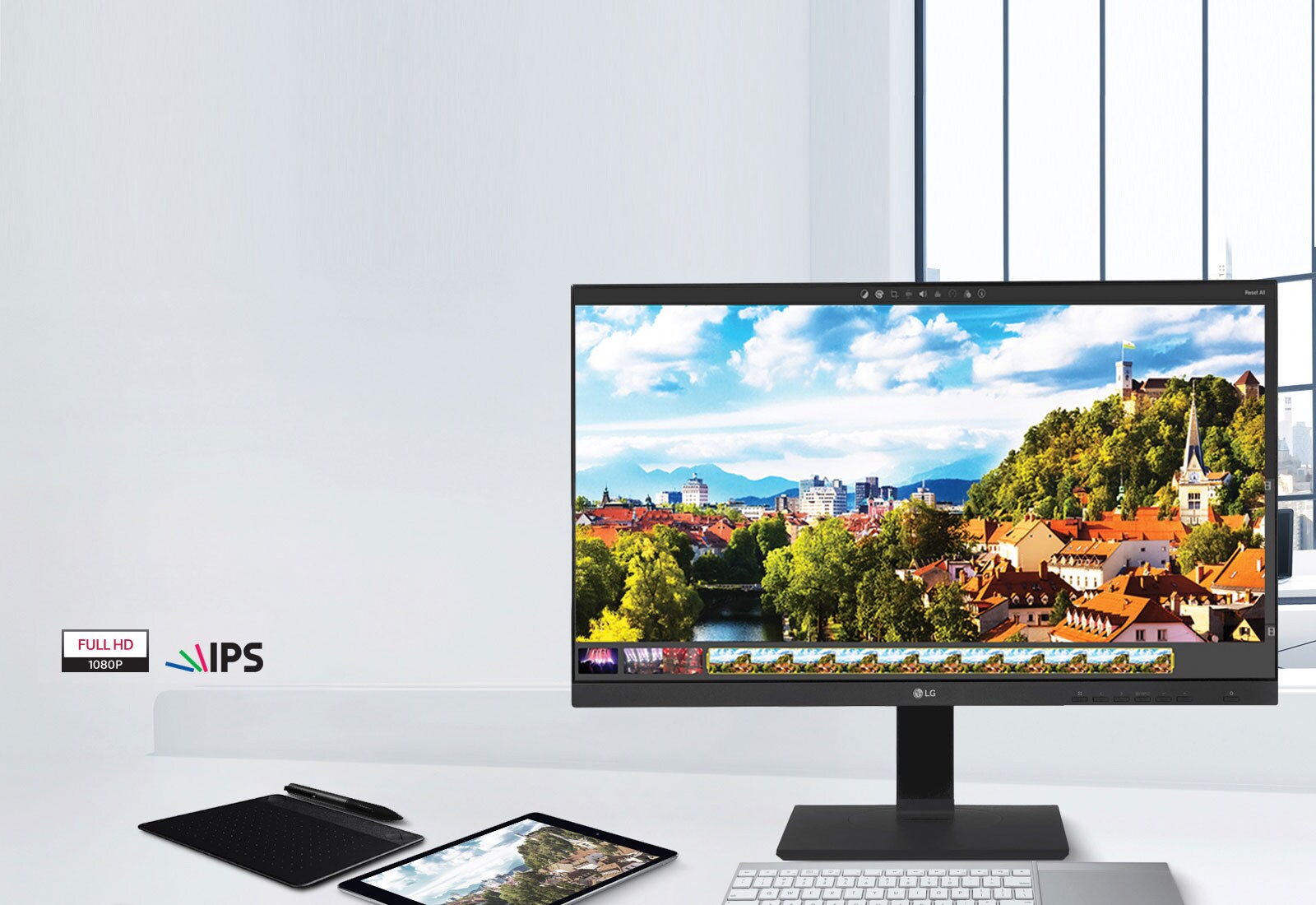 Pantalla IPS Full HD