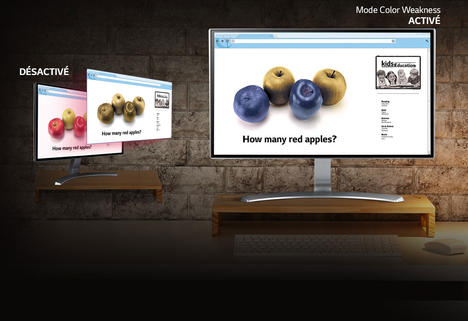 Amélioration de la perception des couleurs1