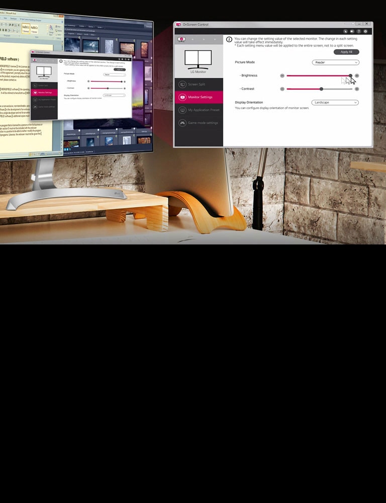 Options pré-définies en un seul clic